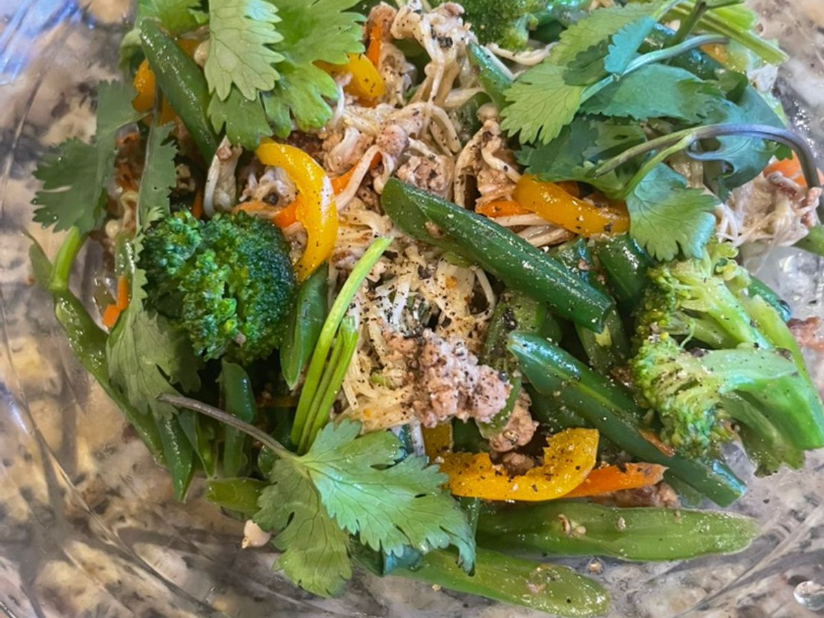 Rau củ xào kim châm