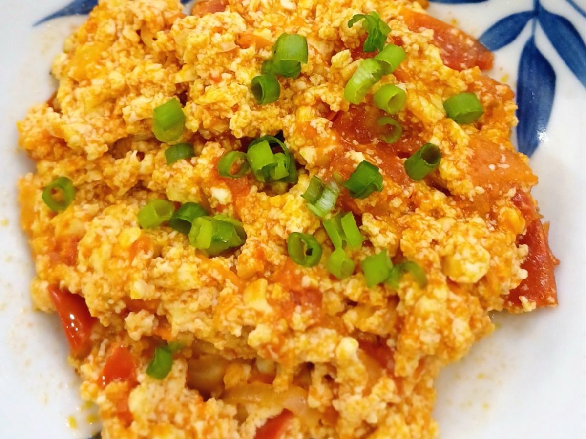Đậu hũ sốt cà chua