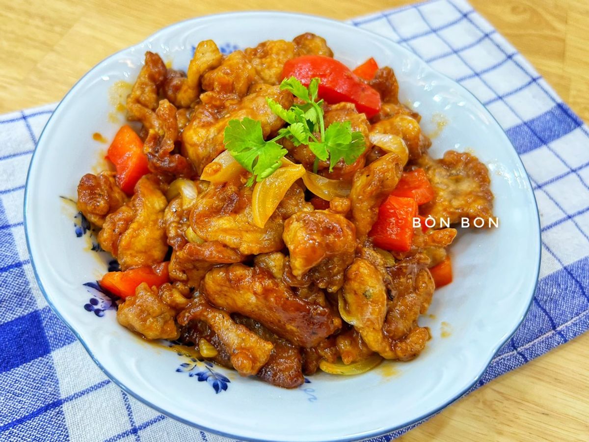 Thịt Heo Xào Chua Ngọt