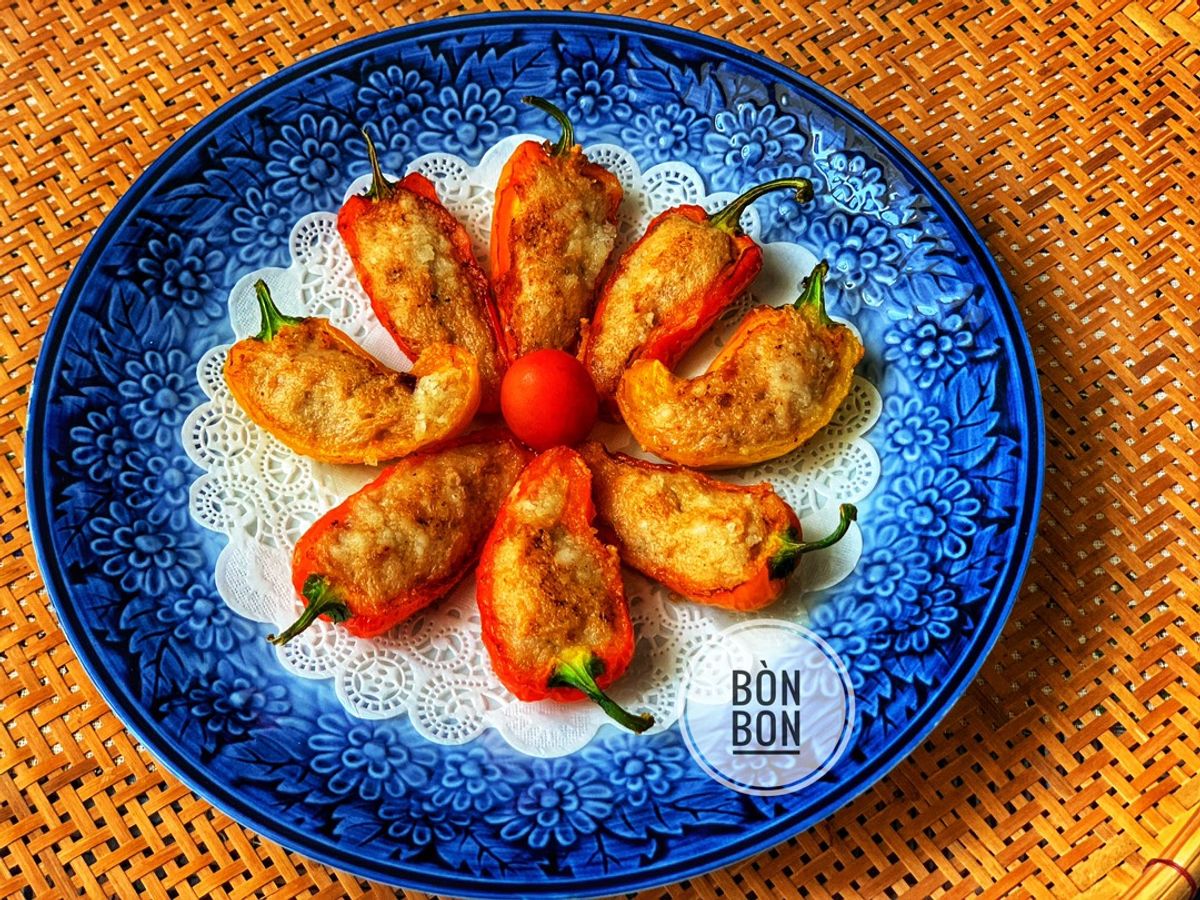 Ớt Chuông Nhồi Chả Cá