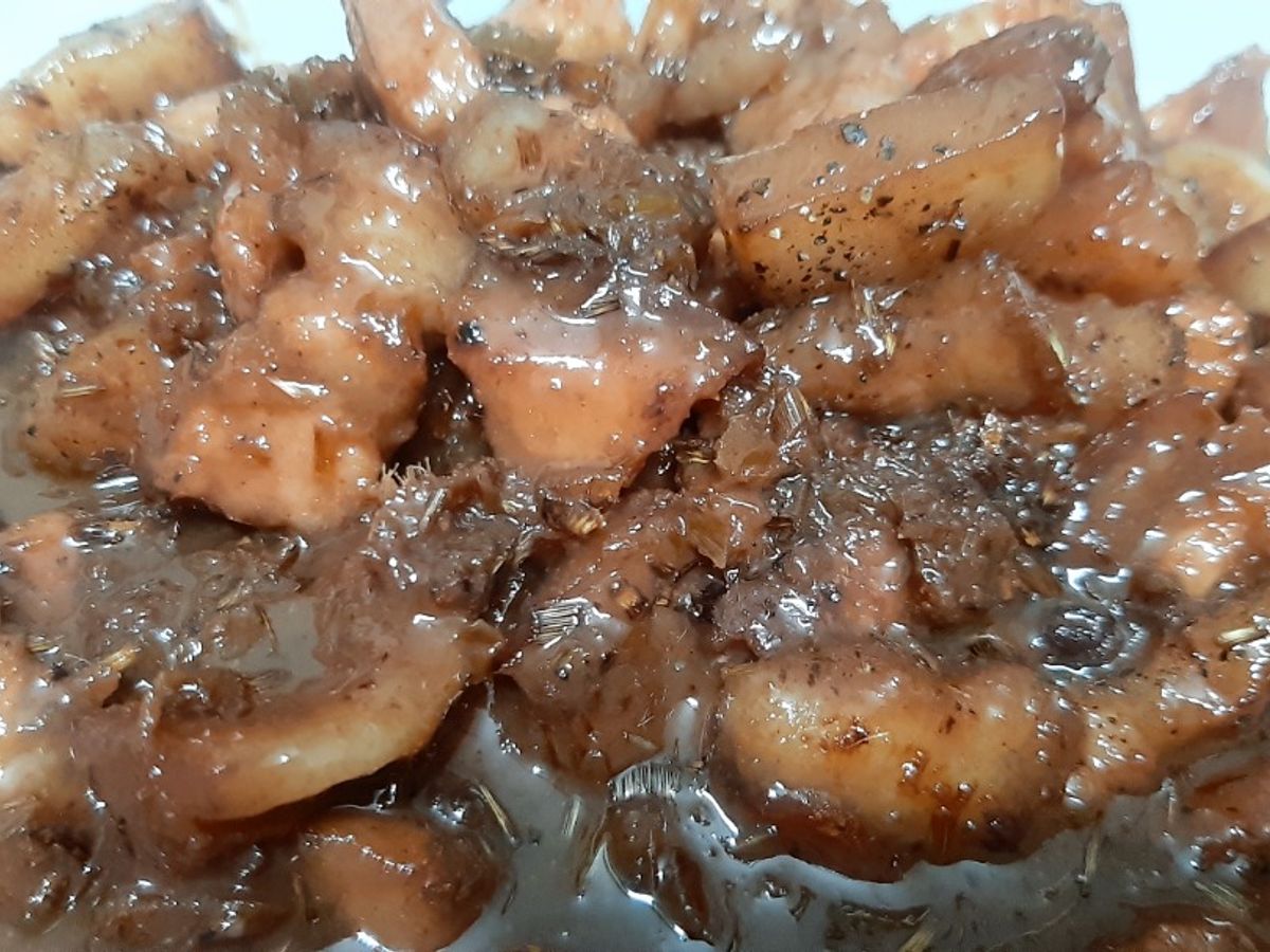 Thịt kho mắm ruốc đơn giản