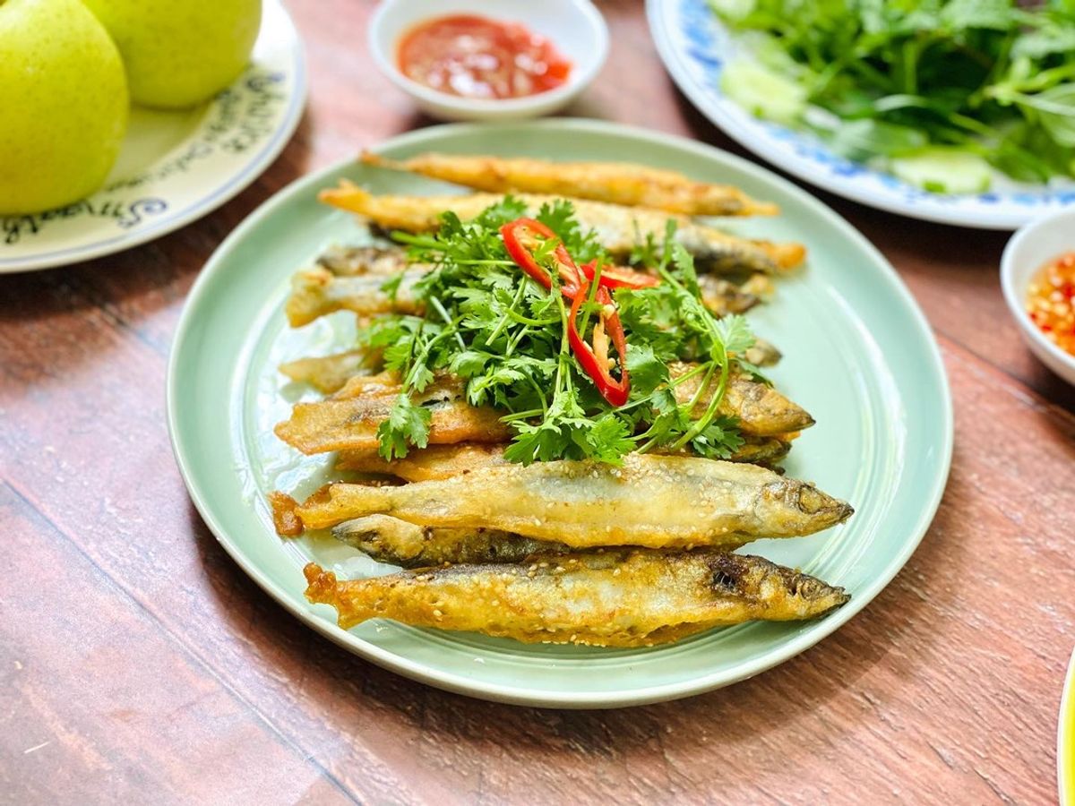Cá Trứng Tẩm Mè Chiên Giòn
