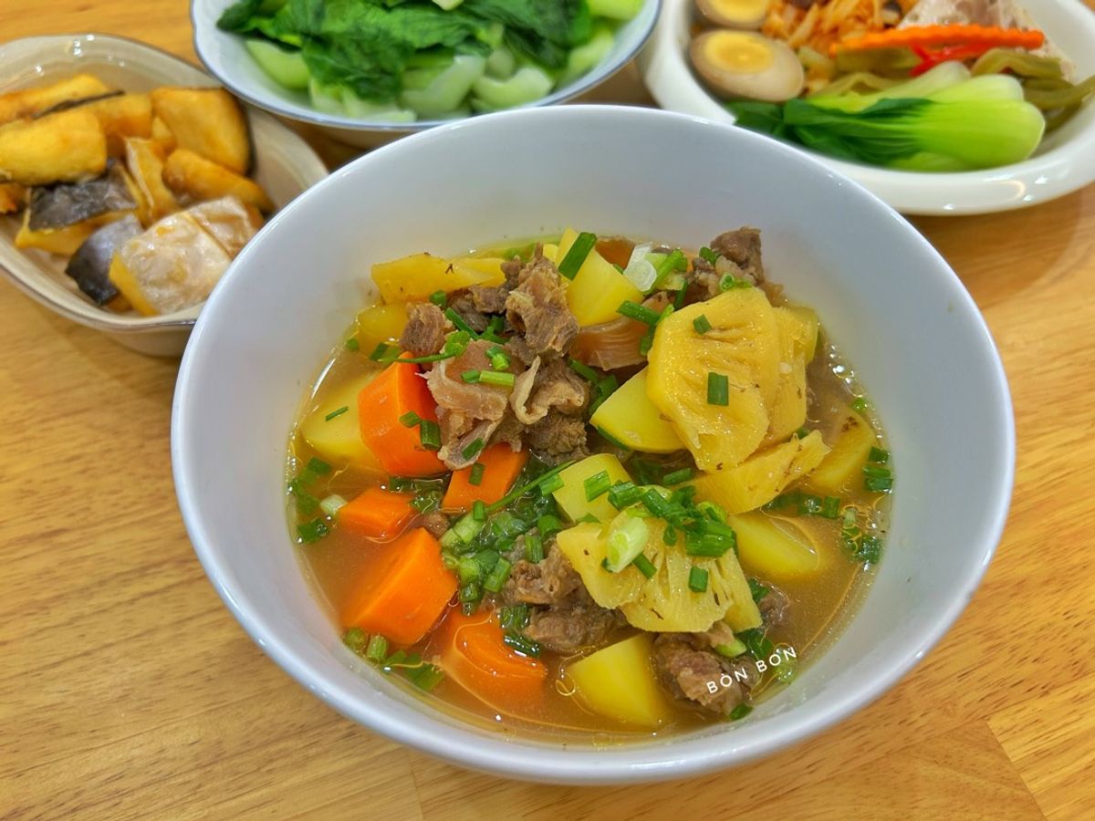 Canh Gân Bò