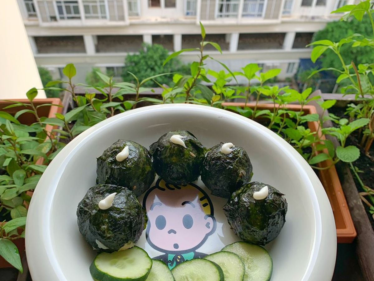 Cơm Viên Cá Ngừ Phô Mai