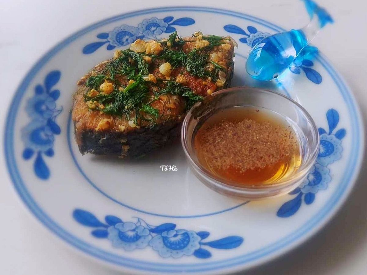 CÁ THU chiên sốt thì là