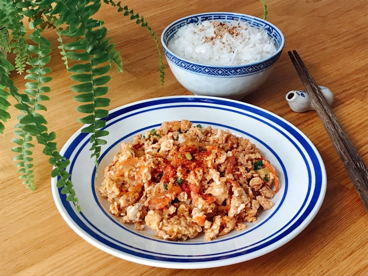 Trứng Chiên Mắm Tôm