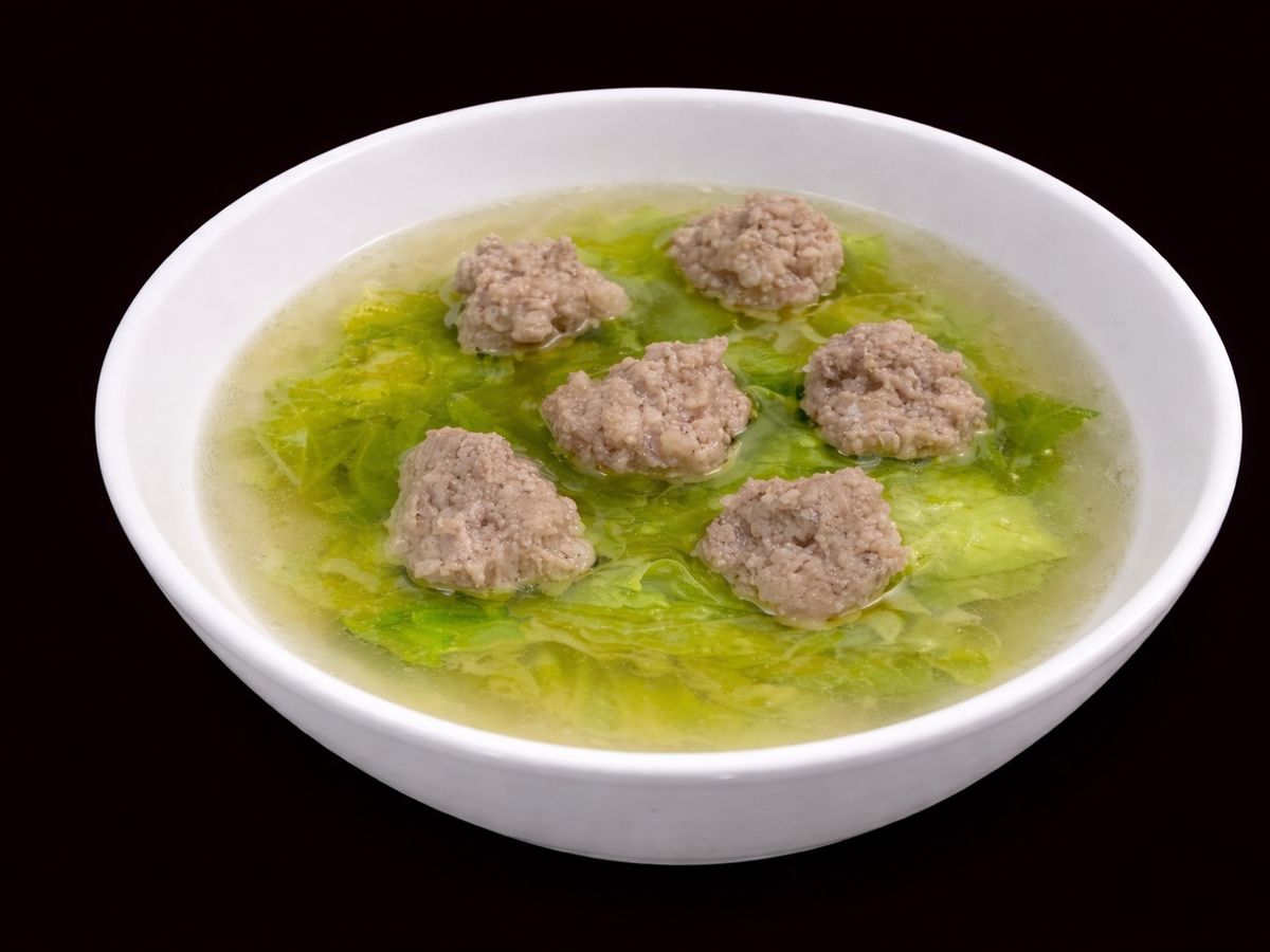 SP.0827 - Canh Cải Dún Thịt Viên