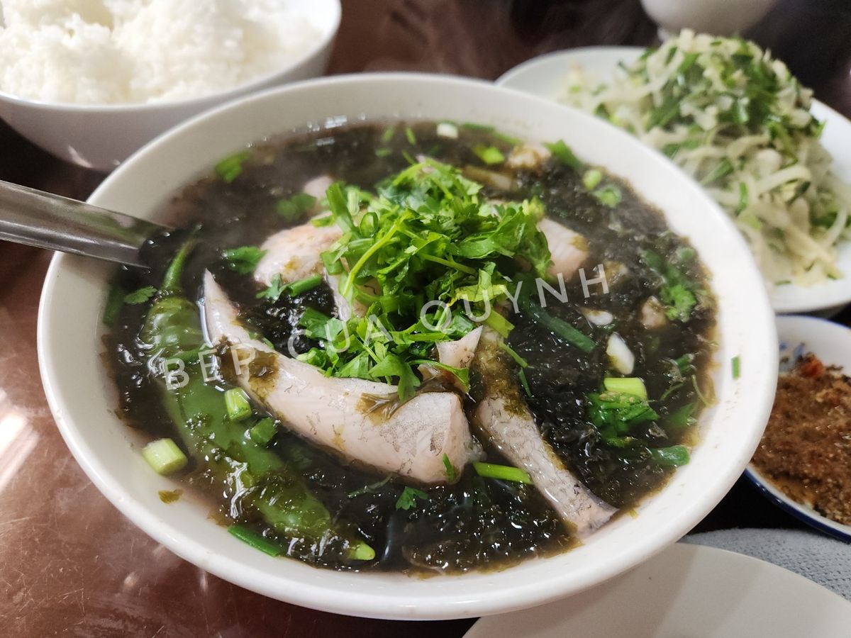 Cá khoai nấu rong biển