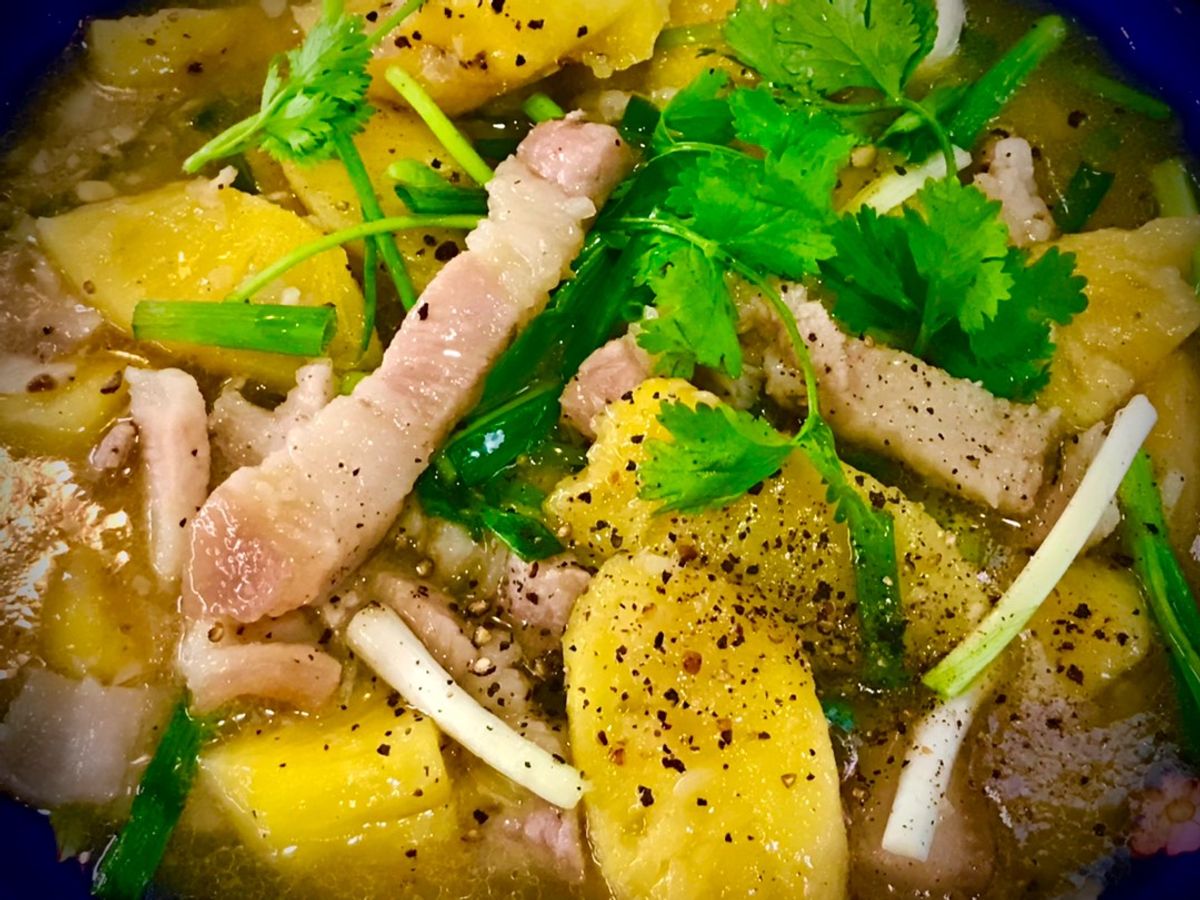 Thịt xào thơm