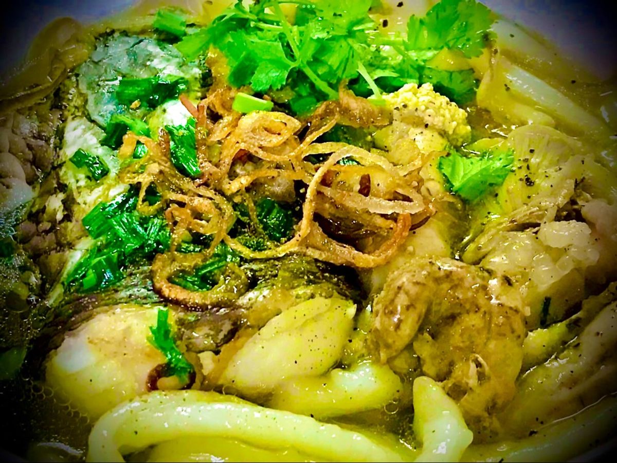 Bánh Canh Bột Xắt Cá Lóc