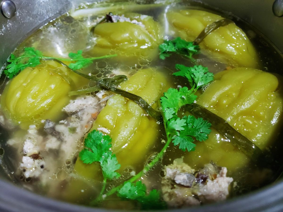 Canh khổ qua Nhồi Thịt