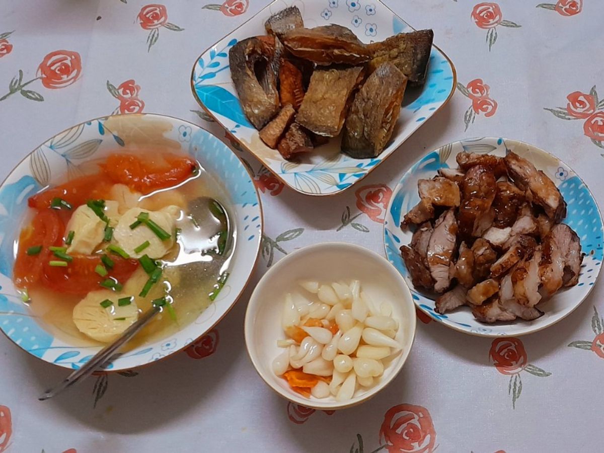 Bữa cơm nấu nhanh ngày bận rộn
