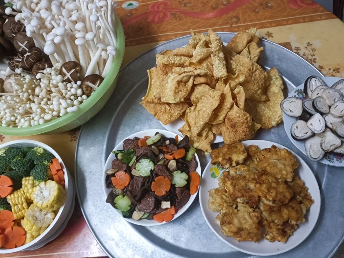 Lẩu nấm chay
