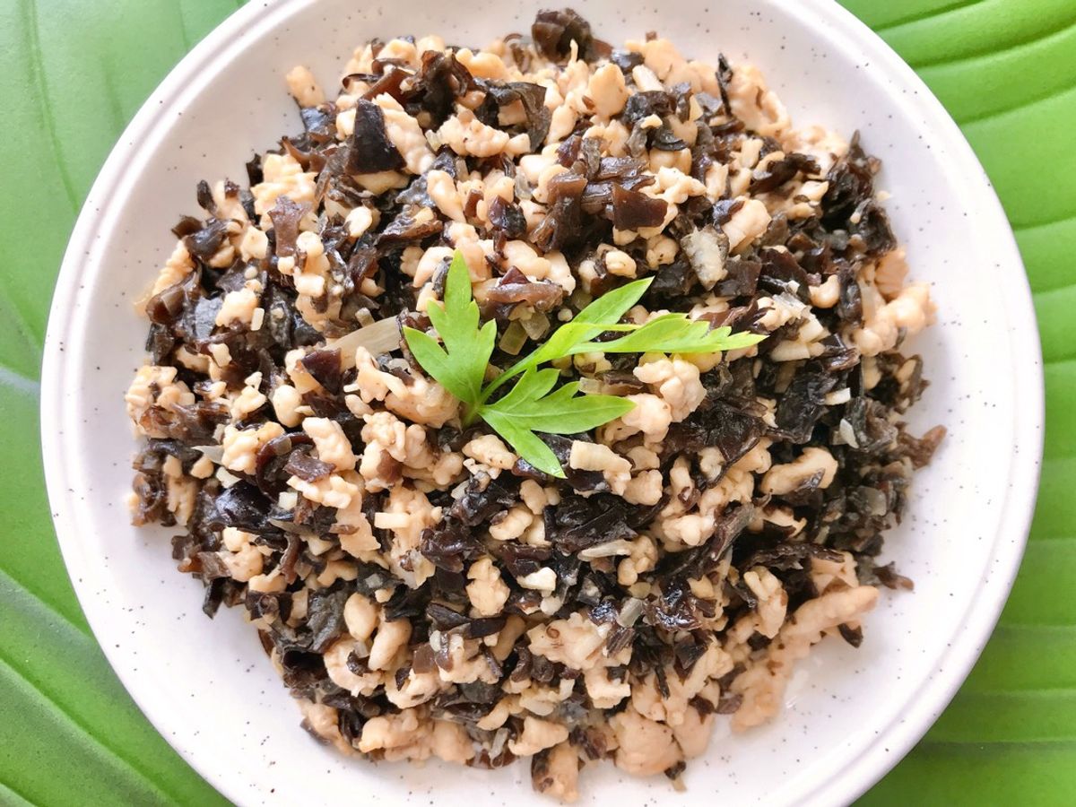 Thịt Băm Rang Mộc Nhĩ