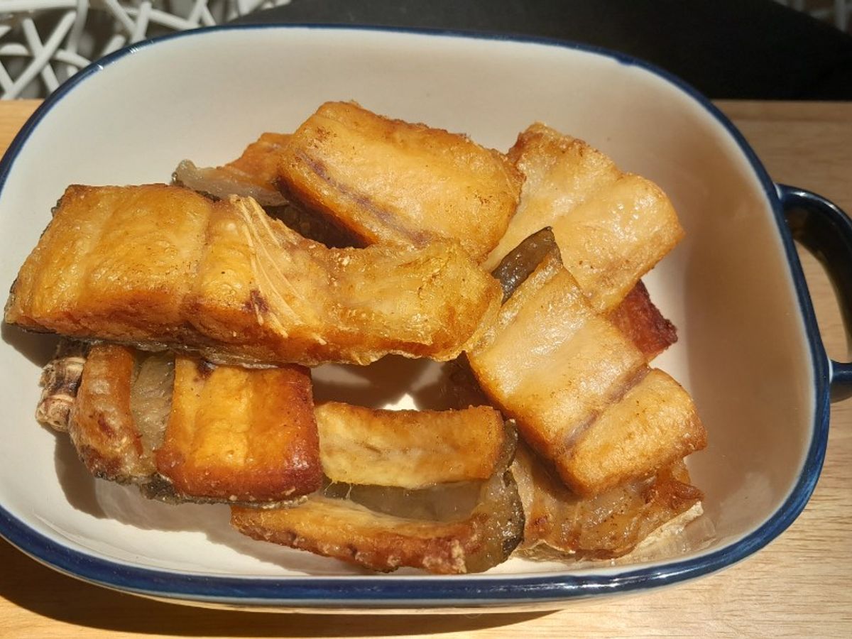 Khô cá dứa một nắng chiên giòn