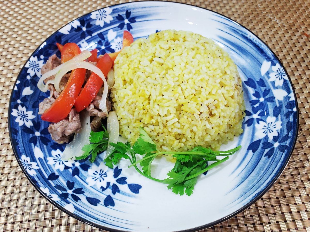 Cơm chiên thịt bò xào