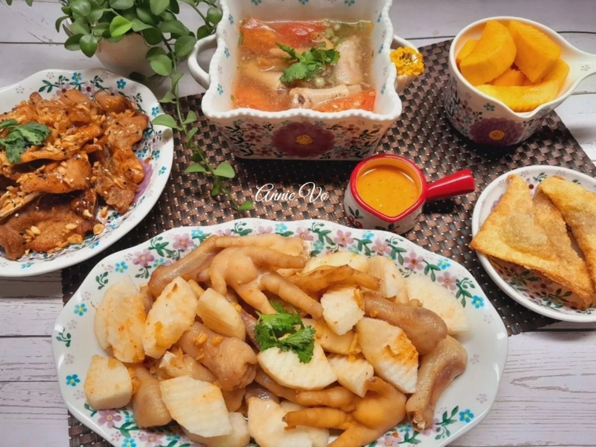 Vị ngon từ bữa cơm nhà