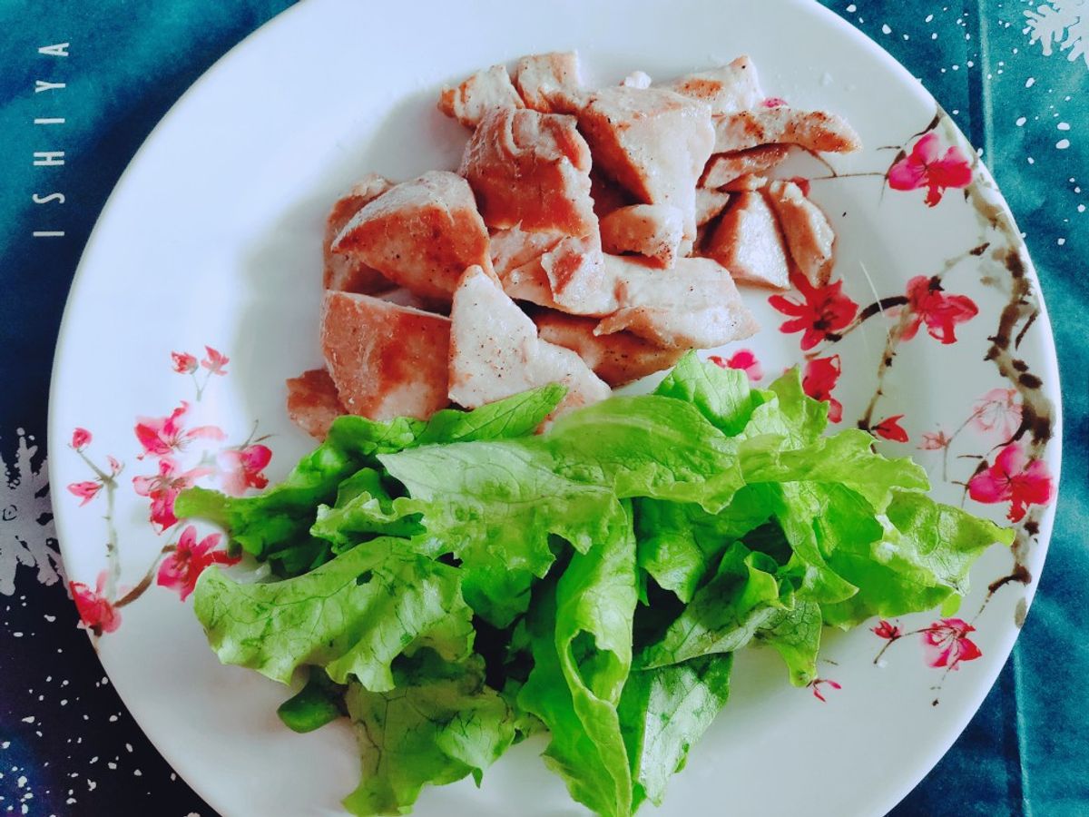 Cá ngừ đại dương áp chảo