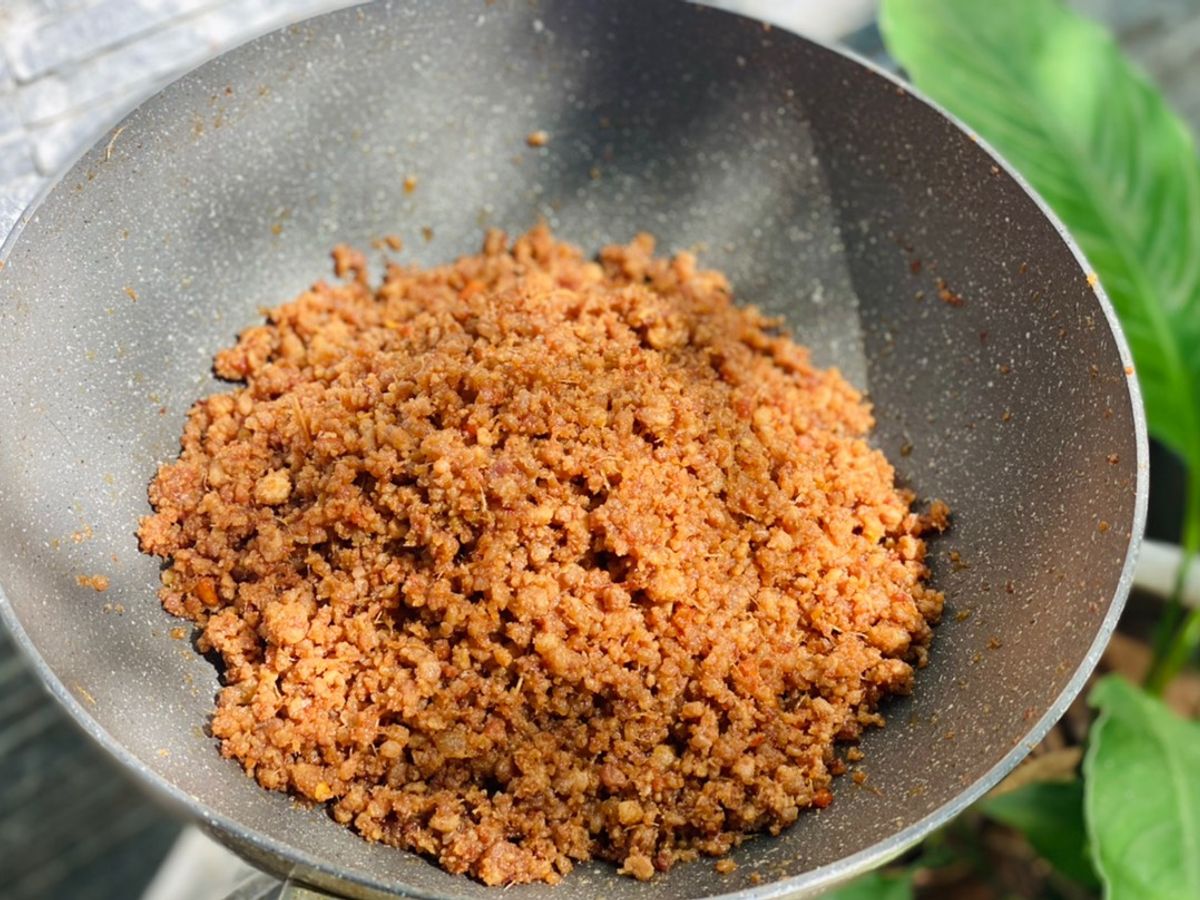 Thịt Chưng Mắm Tép